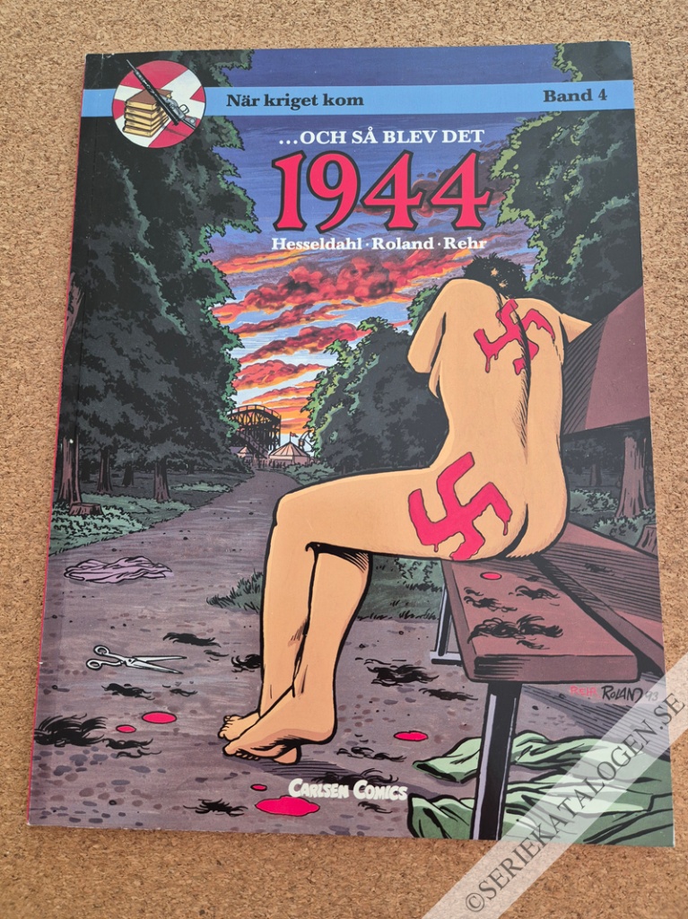 Framsida på När kriget kom ...och så blev det 1944 (1993)