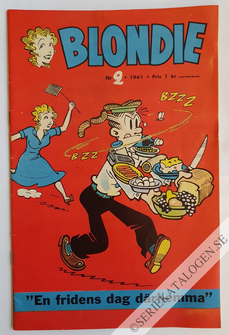 Framsida på Blondie #2 (1961)