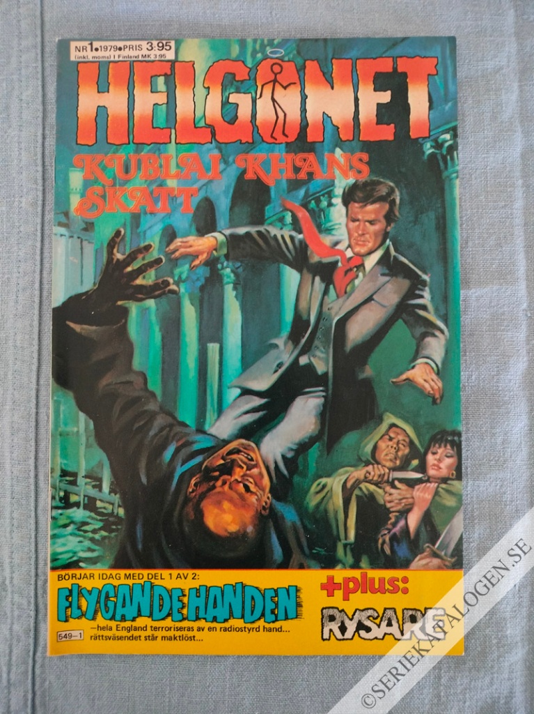 Framsida på Helgonet #1 (1979)