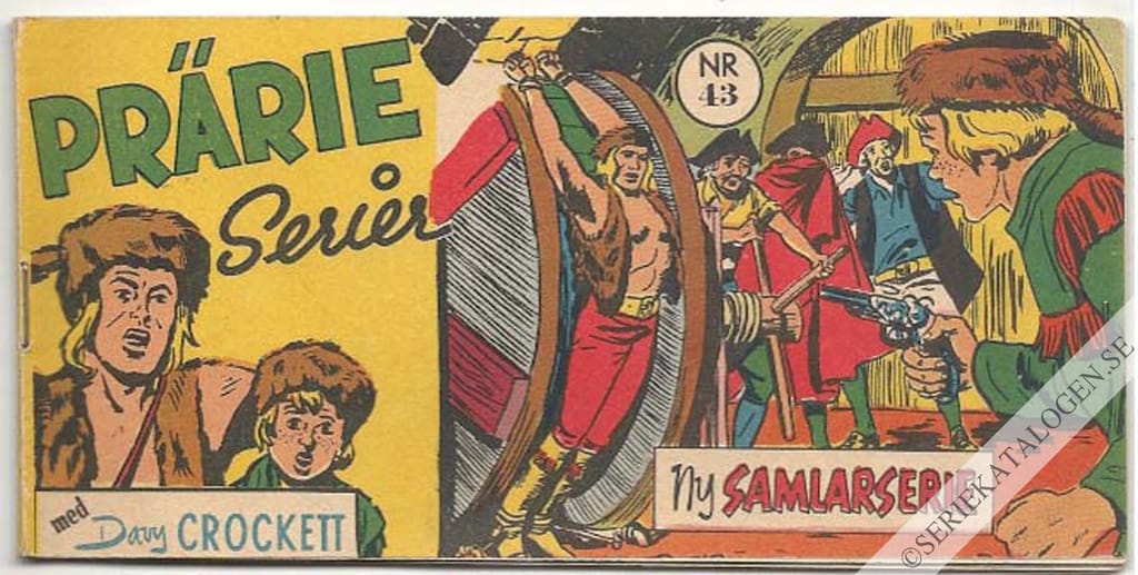 Framsida på Prärie-serier #43 (1957)