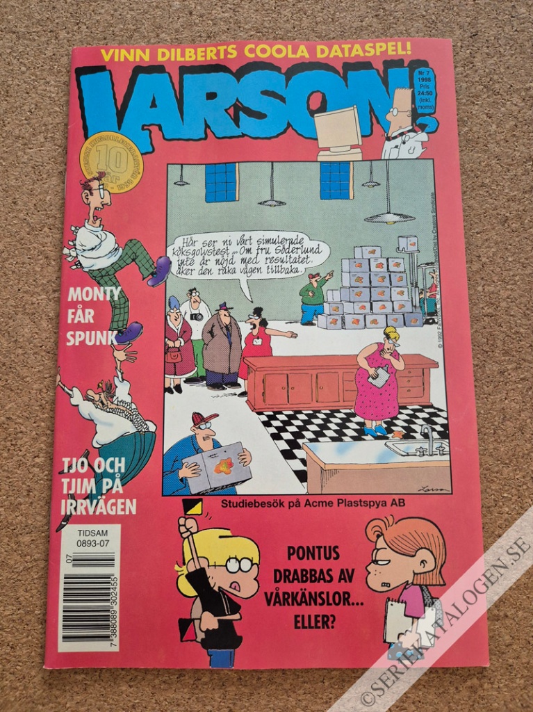 Framsida på Larson! #7 (1998)