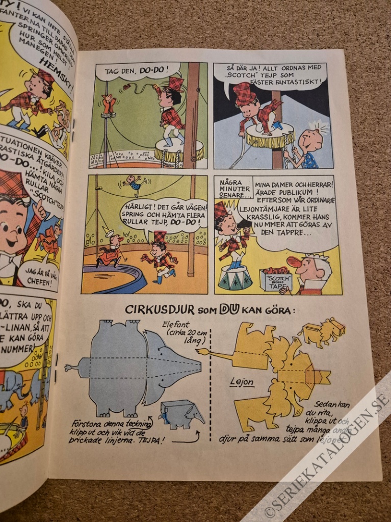 Exempel på Scotty McTejp räddar cirkusen! (19??)