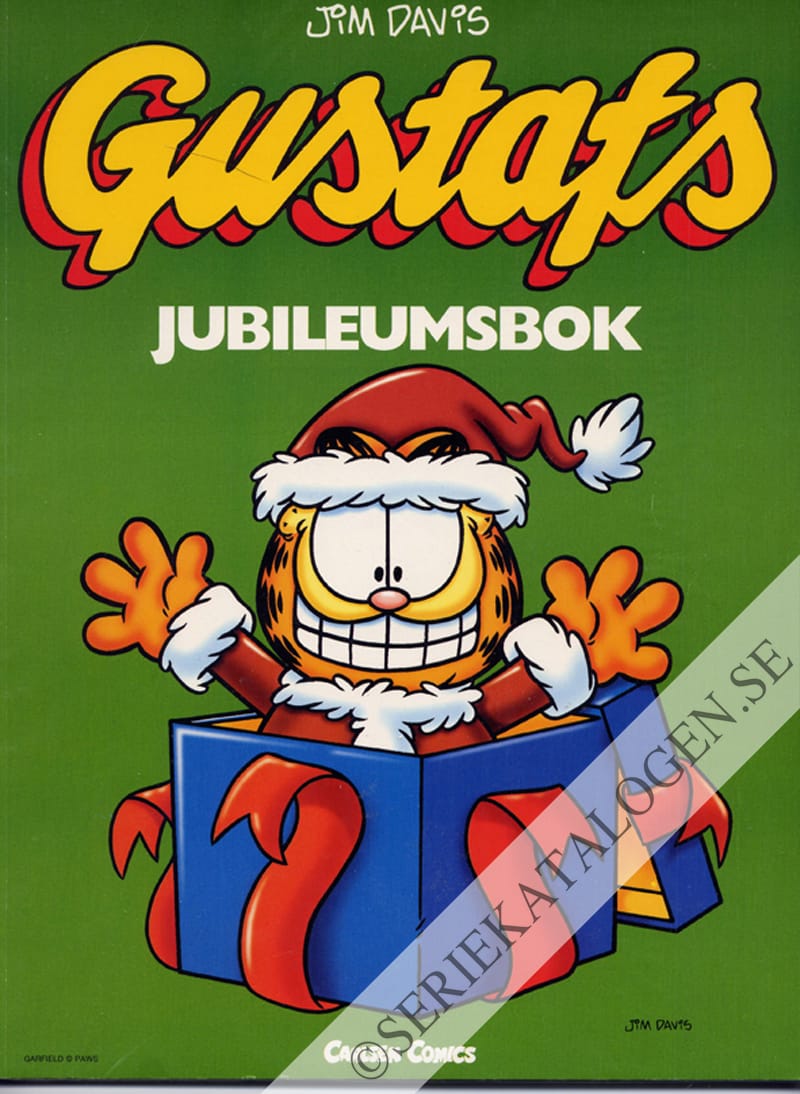 Framsida på Gustafs julalbum Gustafs jubileumsbok (1998)