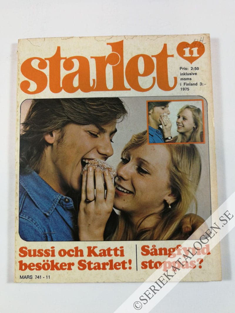 Framsida på Starlet #11 (1975)
