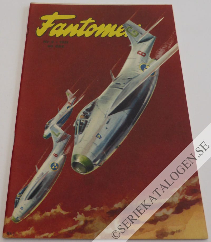 Framsida på Fantomen #9 (1955)