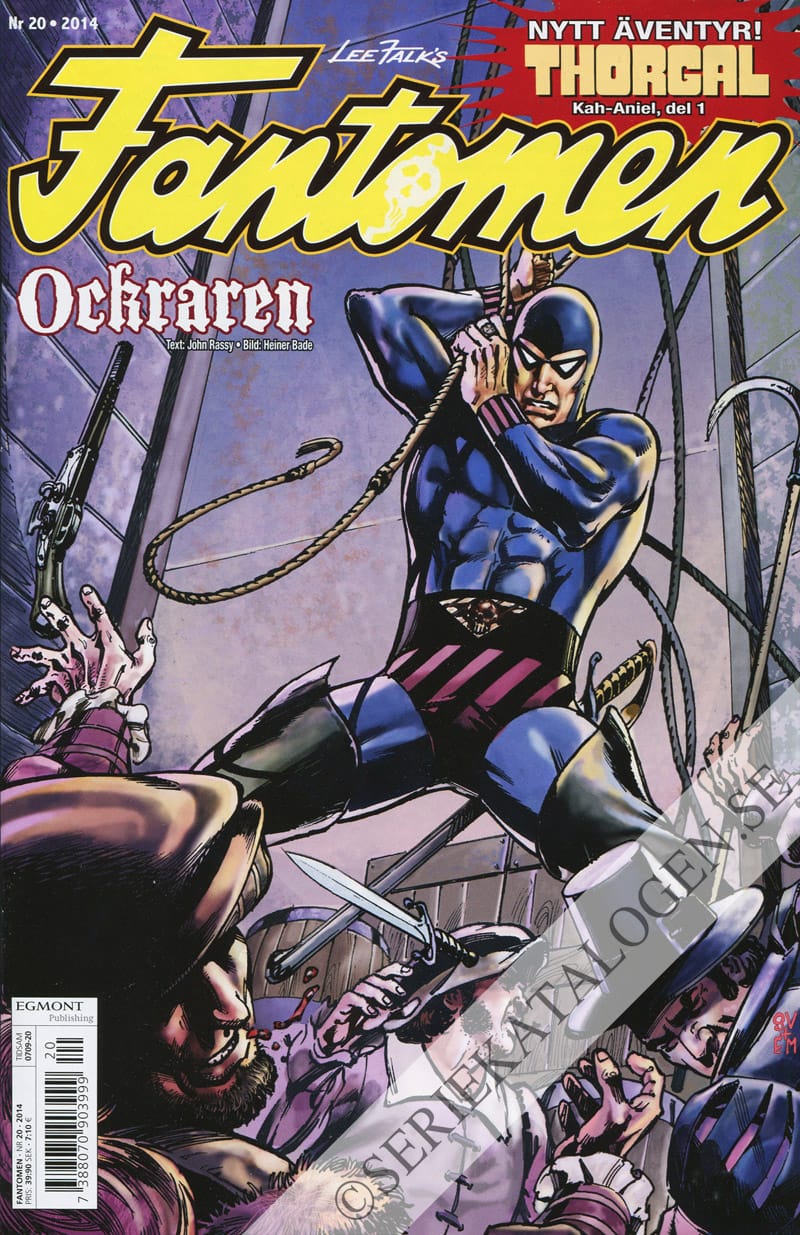 Framsida på Fantomen #20 (2014)