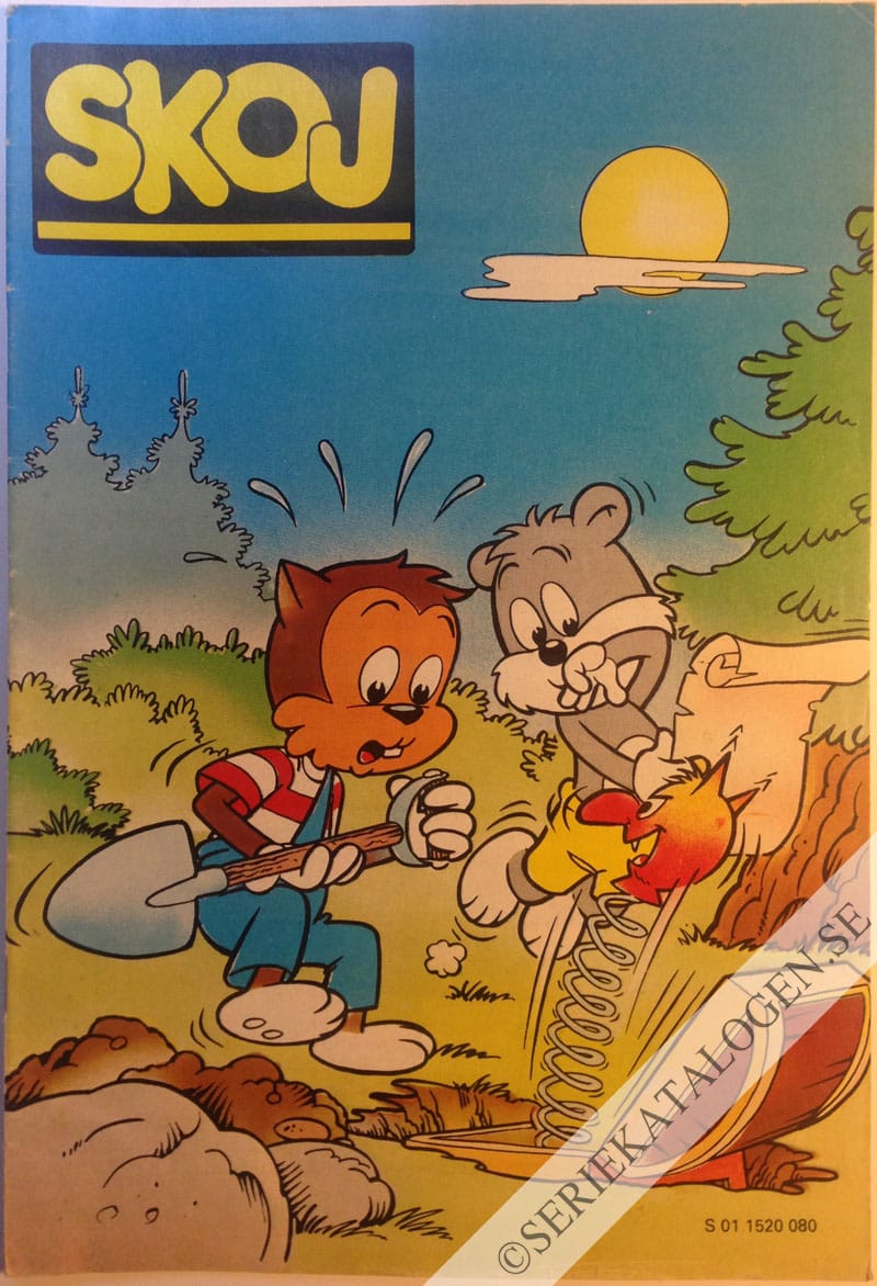Framsida på Skoj #S 01 1520 080 (1981)