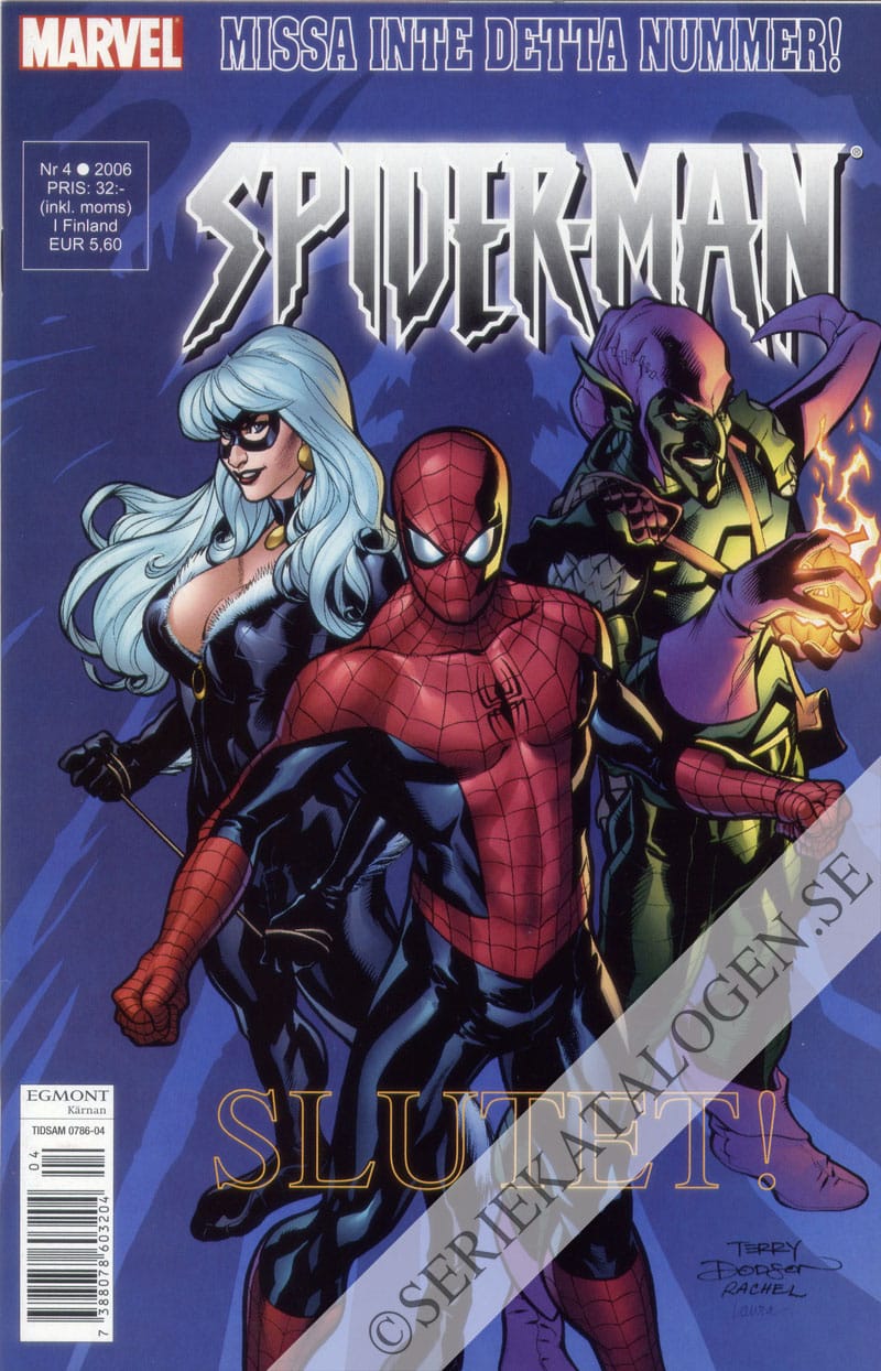 Framsida på Spider-Man #4 (2006)