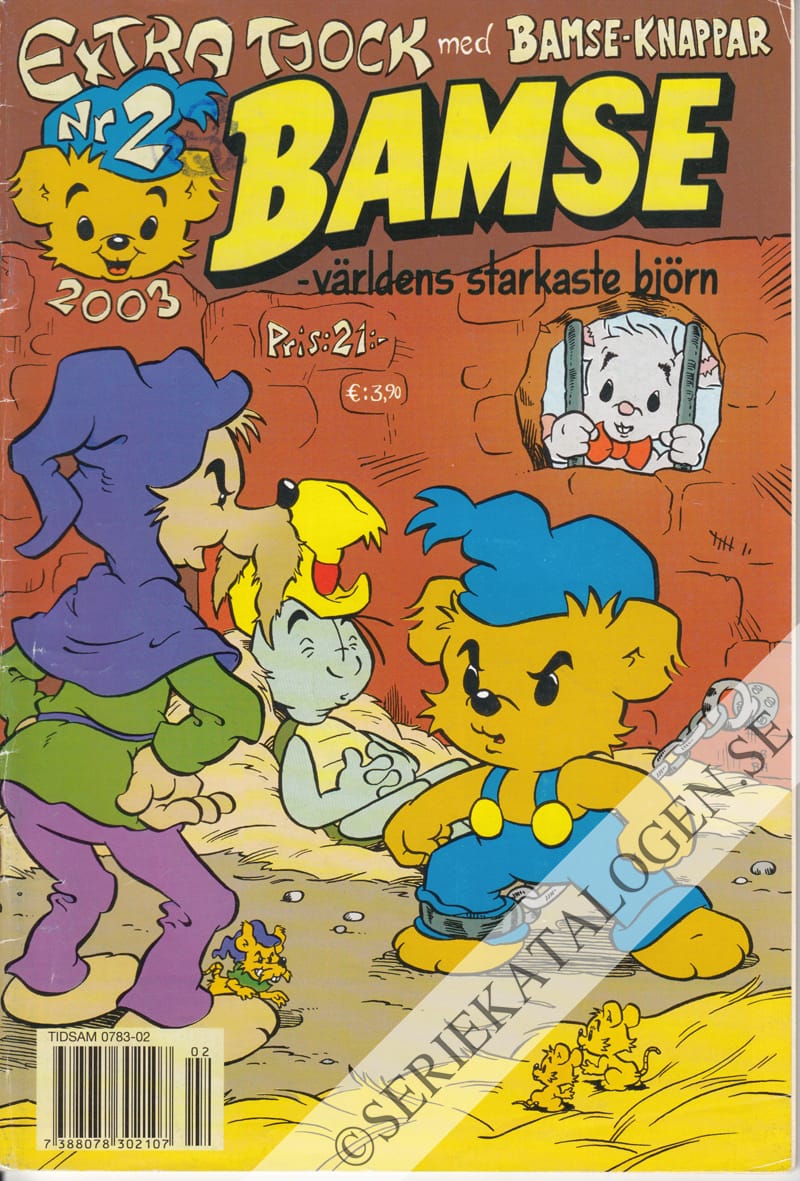 Framsida på Bamse #2 (2003)