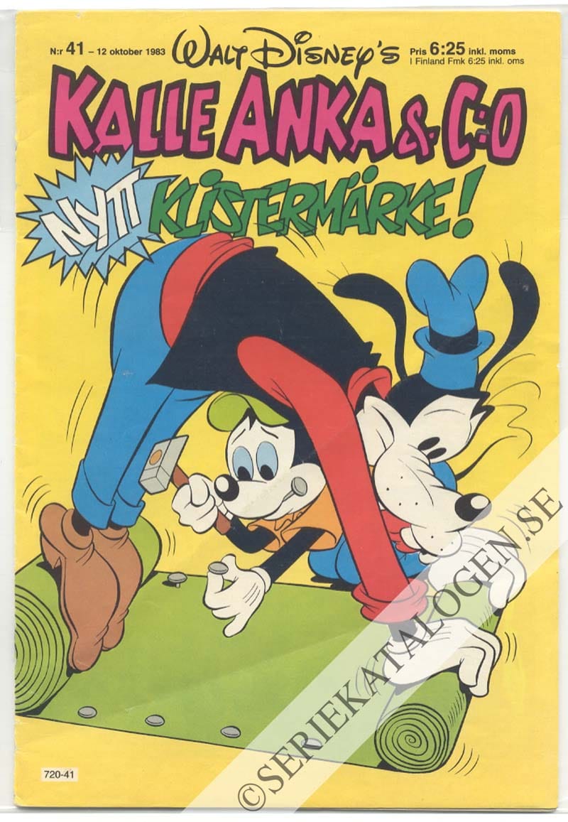 Framsida på Kalle Anka & C:o #41 (1983)