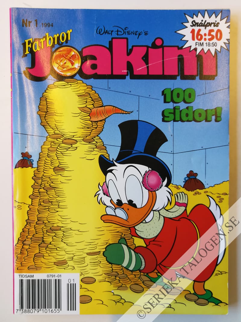 Framsida på Joakim #1 (1994)