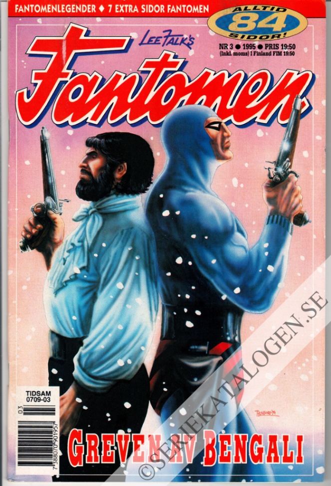 Framsida på Fantomen #3 (1995)