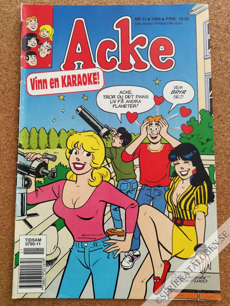 Framsida på Acke #11 (1994)