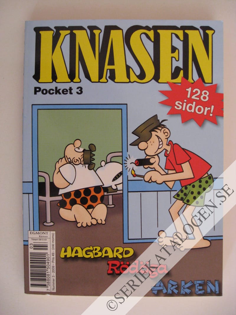 Framsida på Knasen pocket #3 (2009)