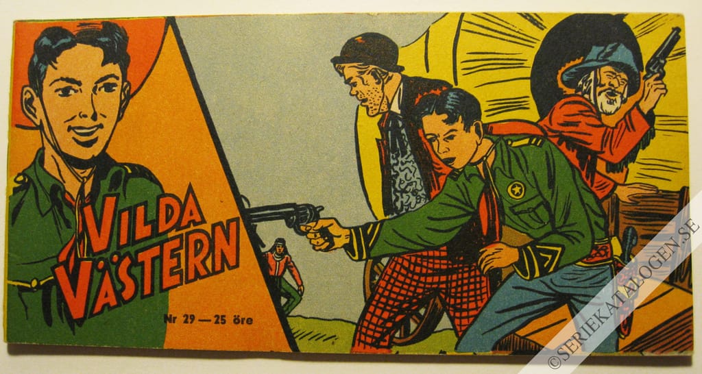 Framsida på Vilda Västern #29 (1955)
