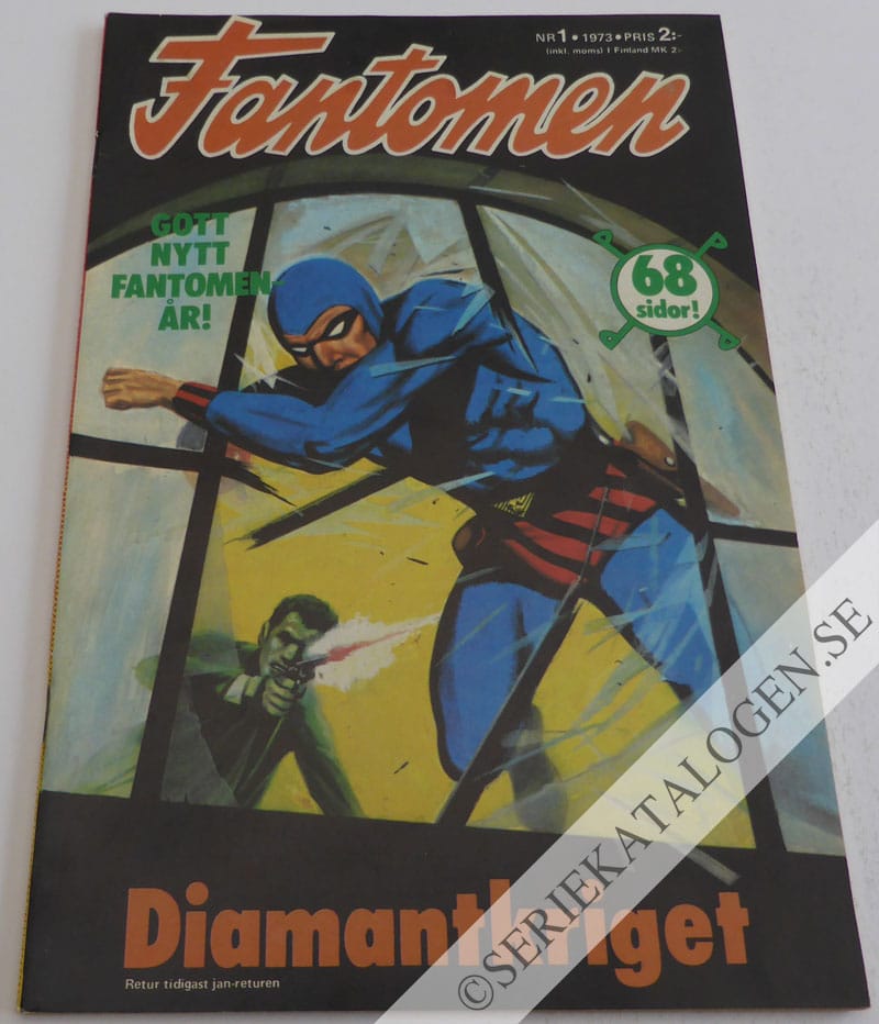 Framsida på Fantomen #1 (1973)