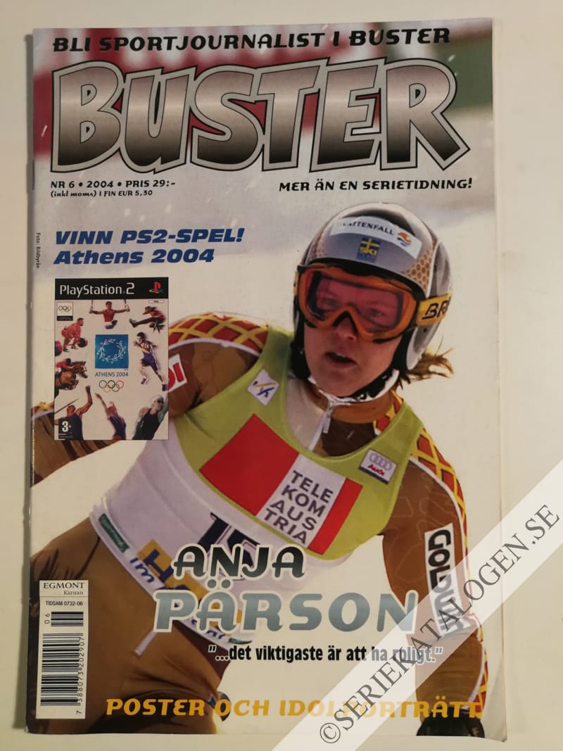 Framsida på Buster #6 (2004)