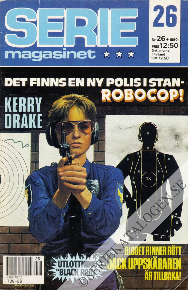 Framsida på Seriemagasinet #26 (1990)