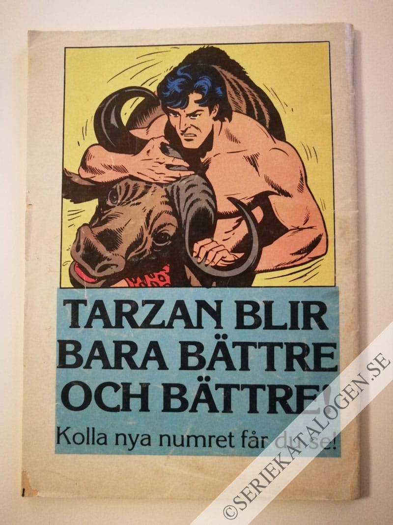 Baksida på Hemligt uppdrag (1978)