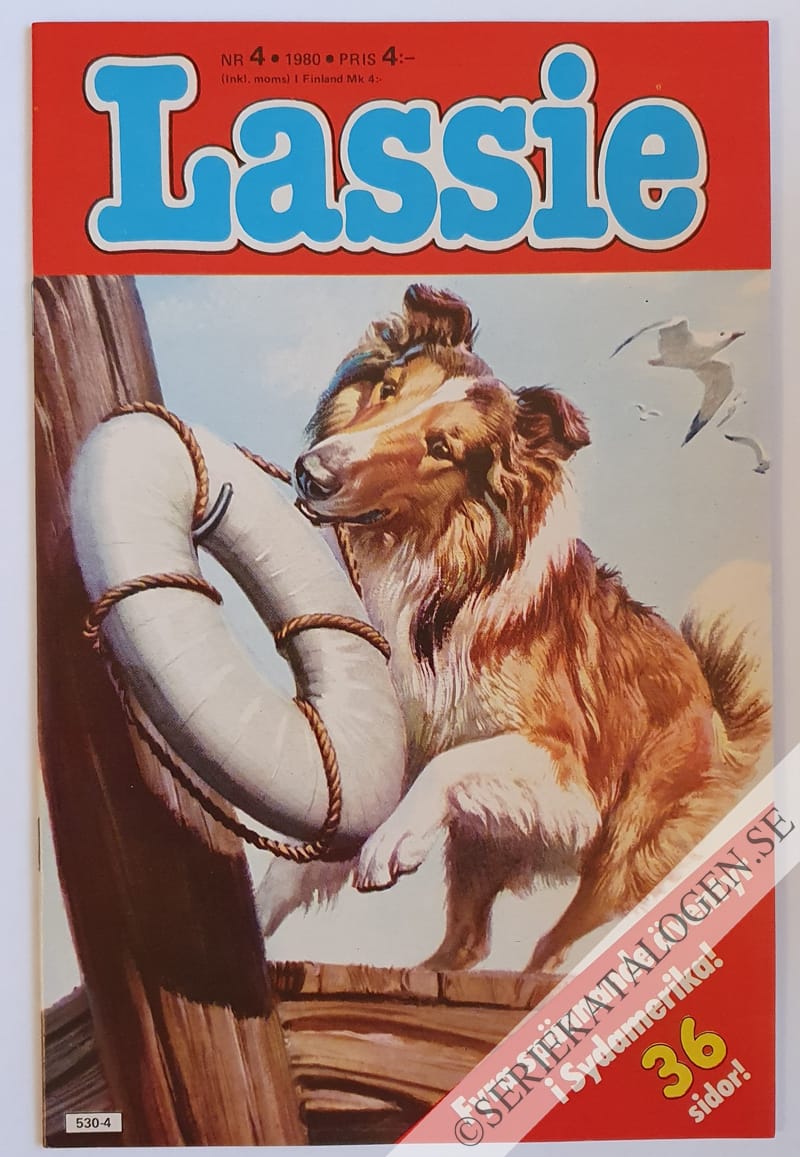 Framsida på Lassie #4 (1980)