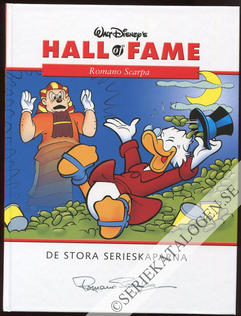 Framsida utan skyddsomslag på Romano Scarpa (2004)