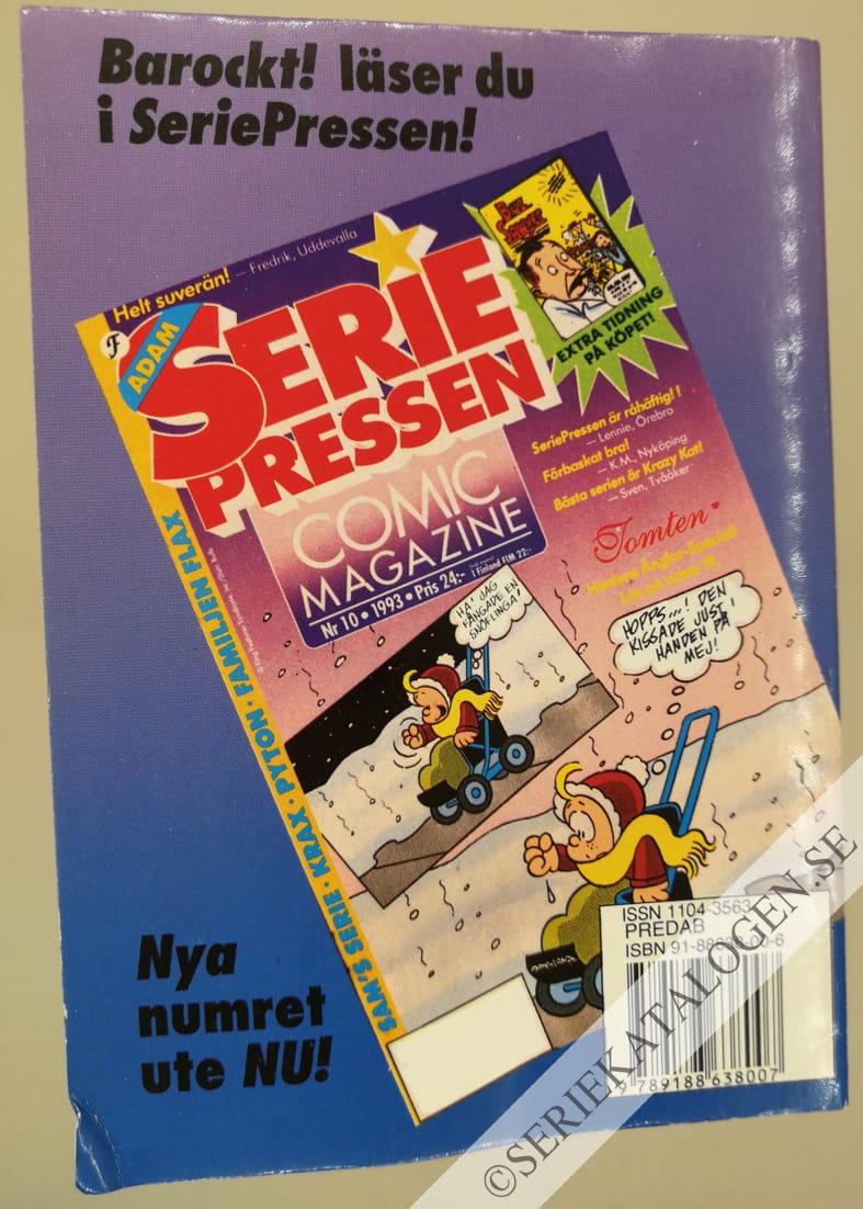 Baksida på Barockt! (1993)