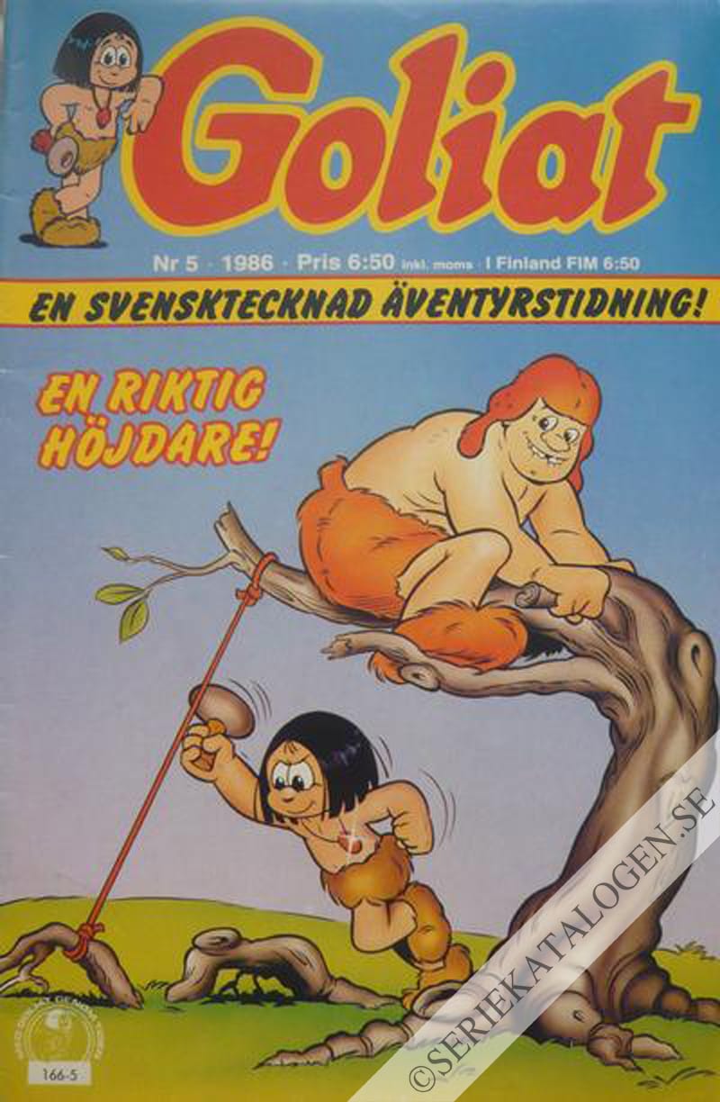 Framsida på Goliat #5 (1986)