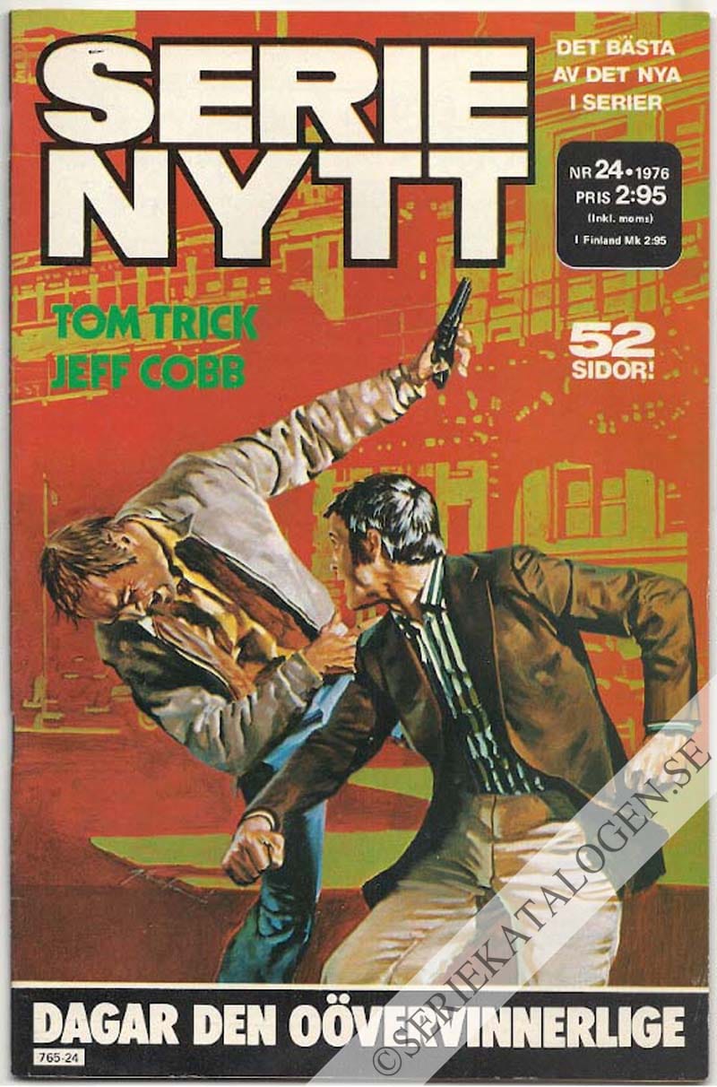 Framsida på Serie-Nytt #24 (1976)