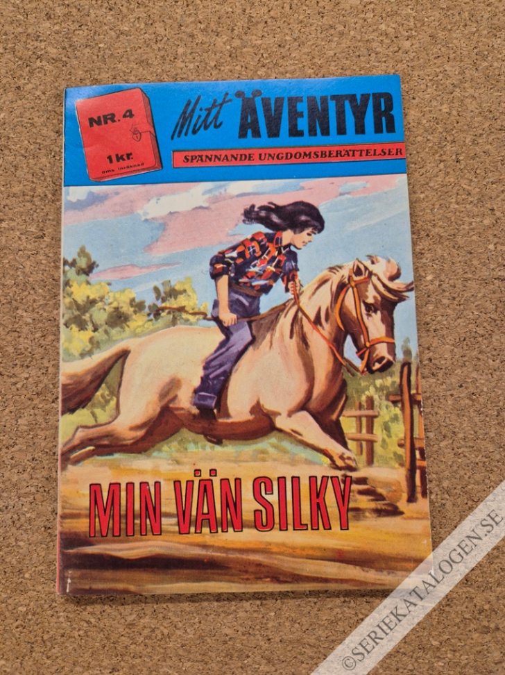 Framsida på Mitt äventyr Min vän Silky (1967)
