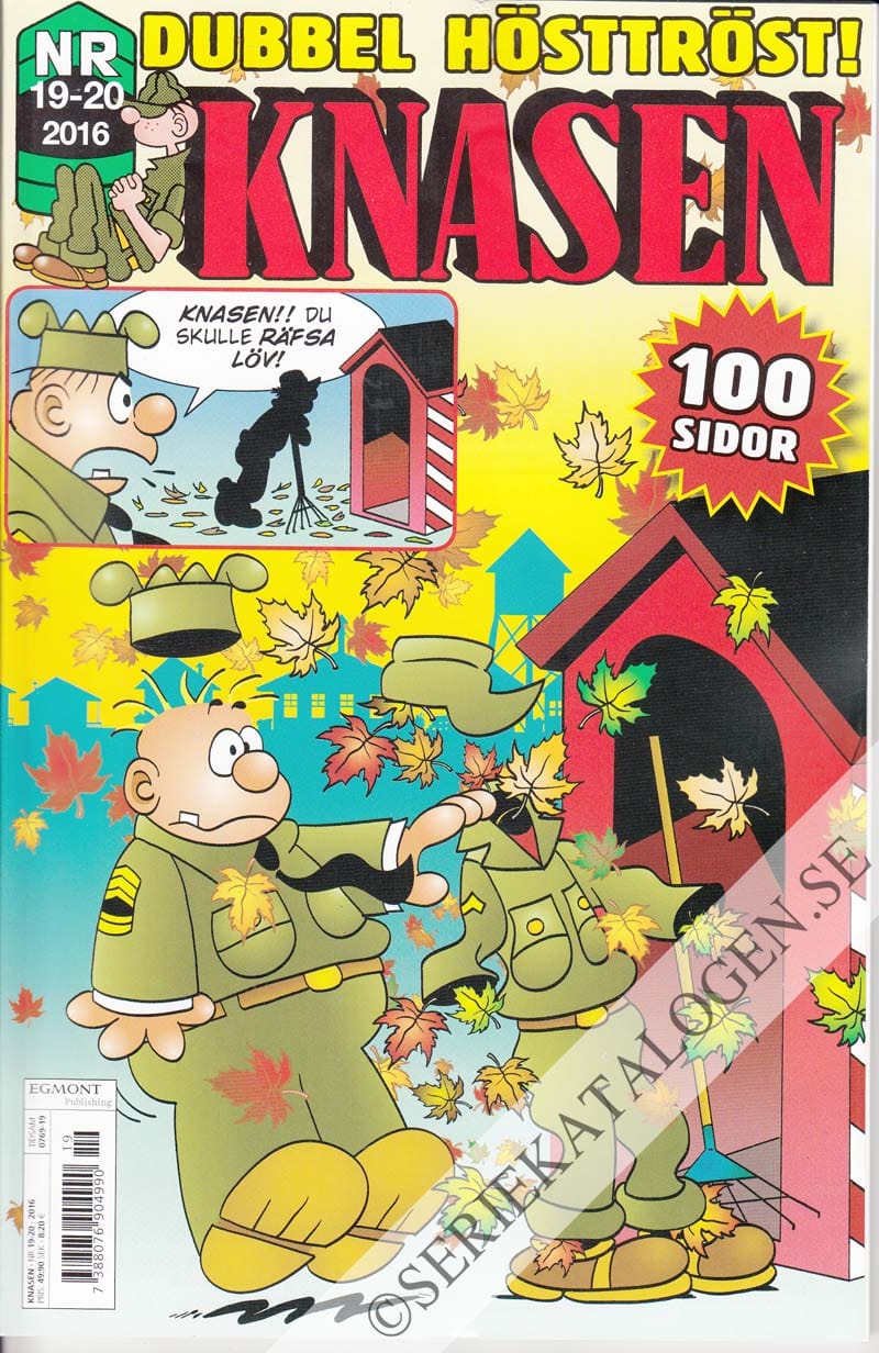 Framsida på Knasen #19-20 (2016)