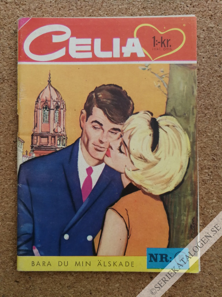 Framsida på Celia Bara du min älskade (1965)
