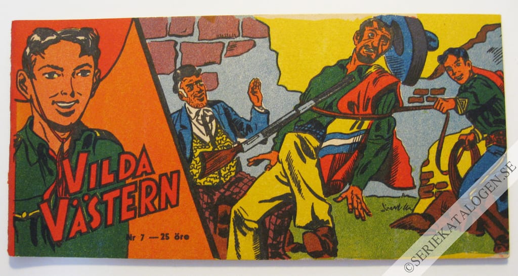 Framsida på Vilda Västern #7 (1957)