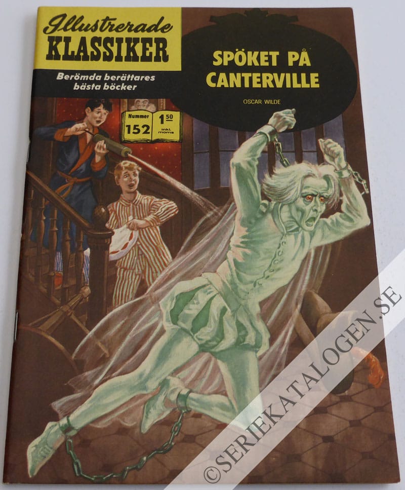 Framsida på Spöket på Canterville (1969)