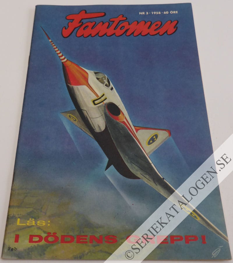 Framsida på Fantomen #3 (1958)
