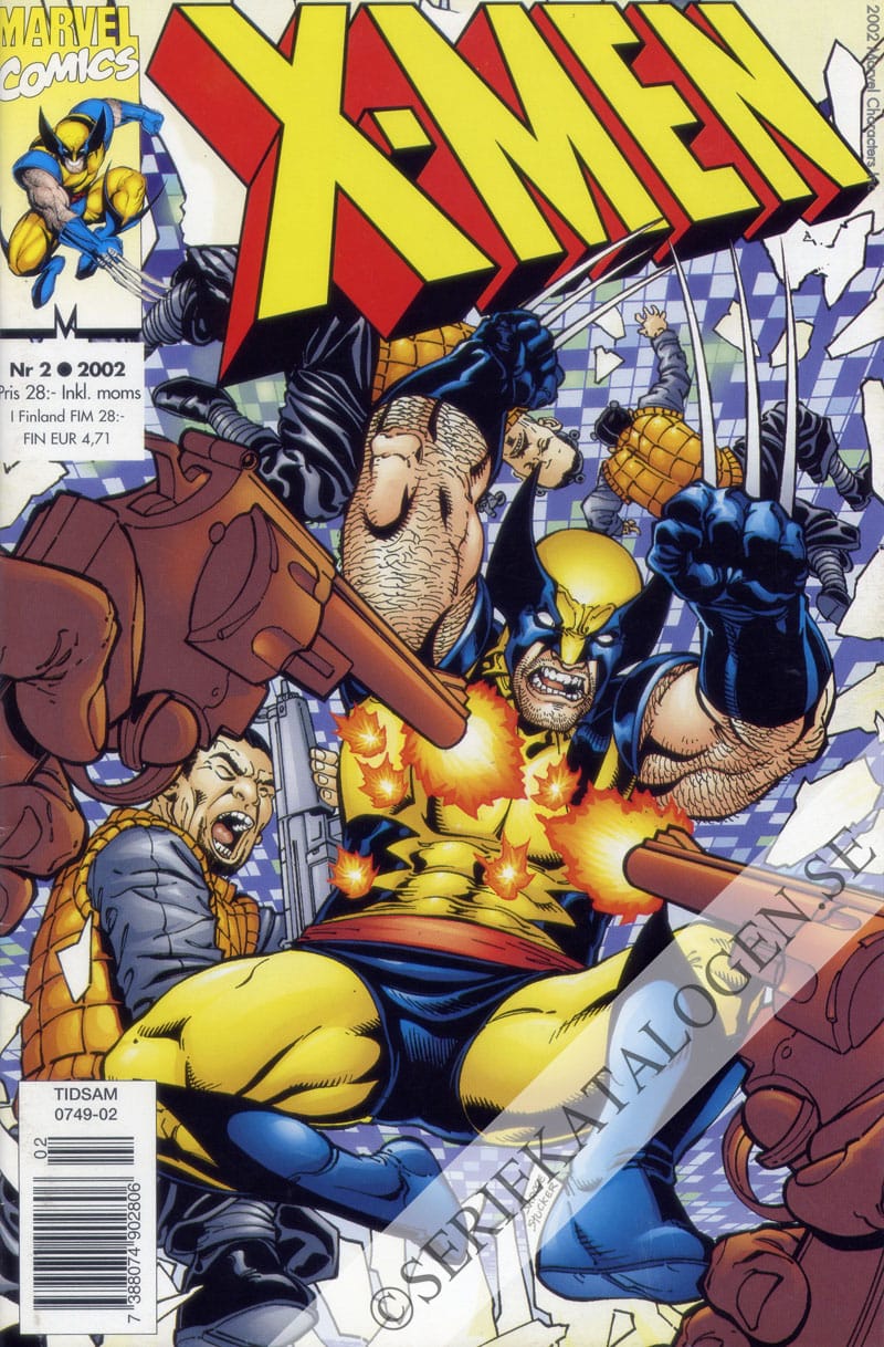 Framsida på X-Men #2 (2002)