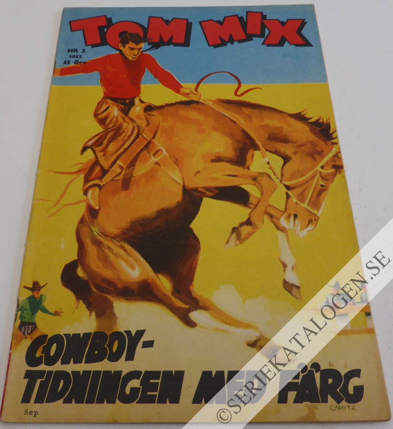 Framsida på Tom Mix #2 (1953)