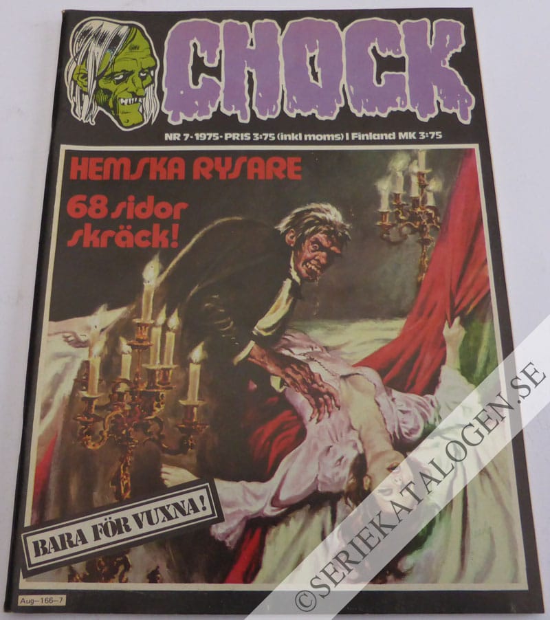Framsida på Chock #7 (1975)