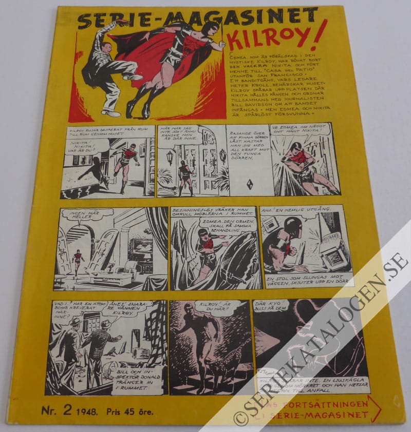 Framsida på Seriemagasinet #2 (1948)