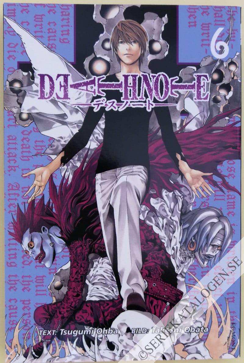 Framsida på Death note Arvtagare (2008)