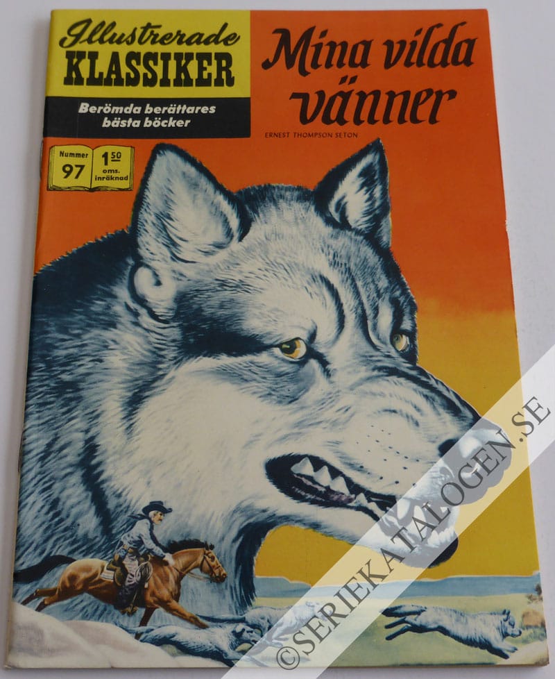 Framsida på Mina vilda vänner (1968)