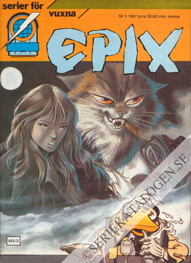 Framsida på Epix #3 (1987)
