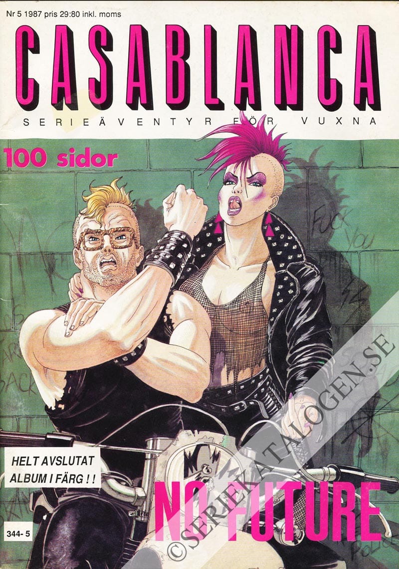 Framsida på Casablanca #5 (1987)