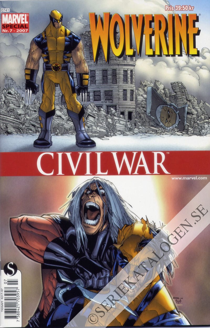 Framsida på Marvel special #7 (2007)
