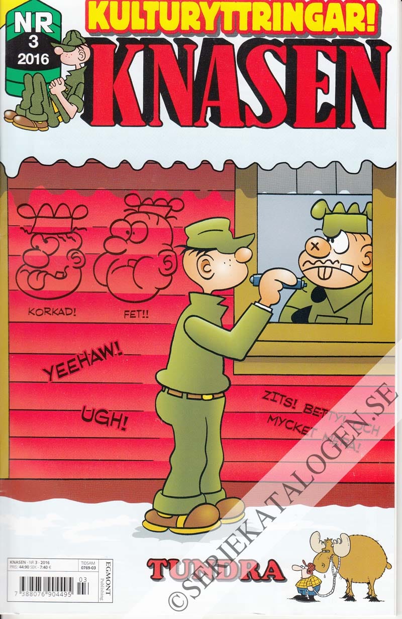Framsida på Knasen #3 (2016)