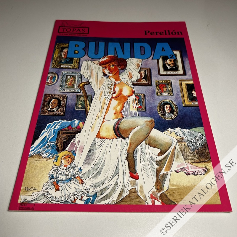 Framsida på Topas Bunda, Del 2 (1989)