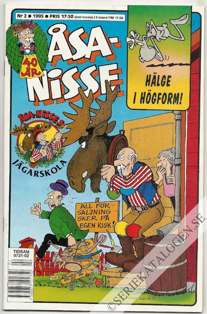 Framsida på Åsa-Nisse #2 (1995)