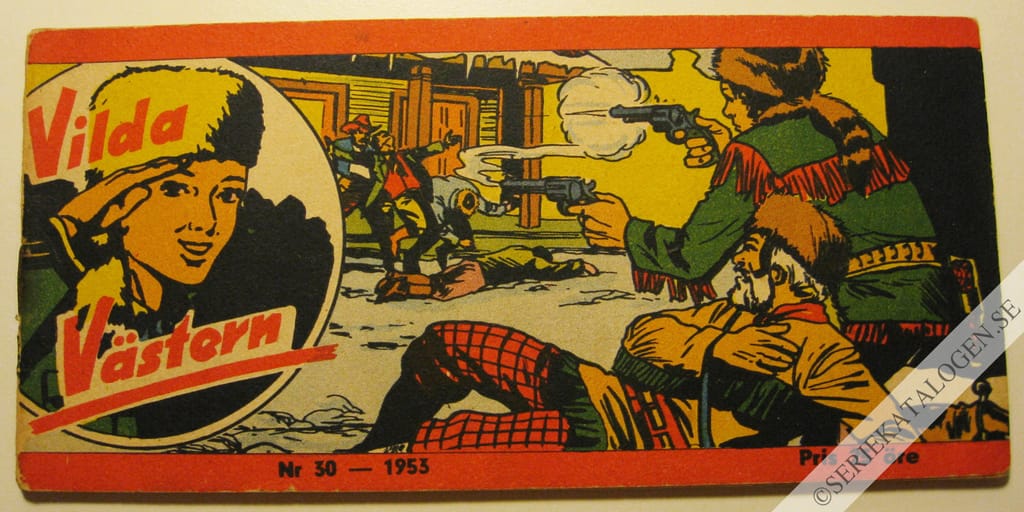 Framsida på Vilda Västern #30 (1953)