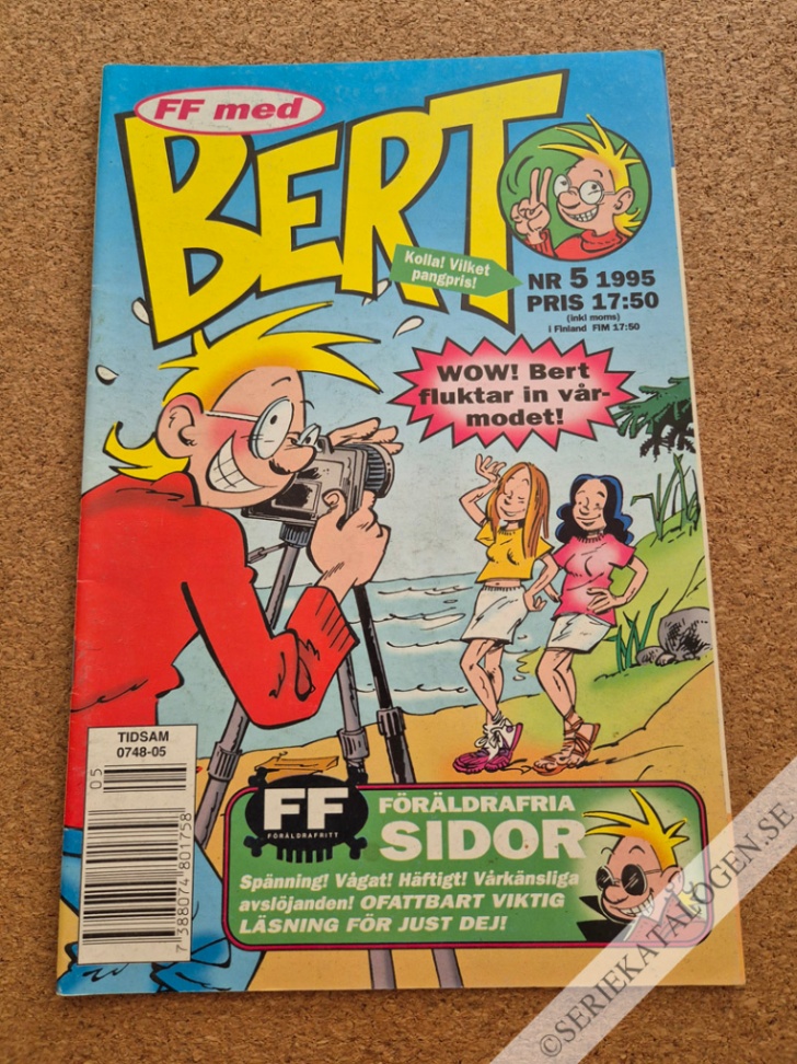 Framsida på FF med Bert #5 (1995)