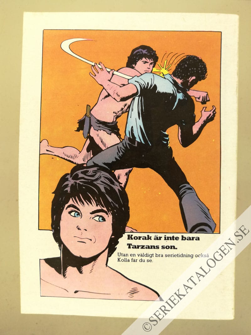 Baksida på Hjältar i helvetet (1987)