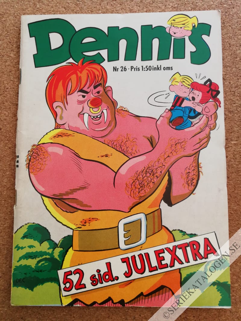 Framsida på Dennis #26 (1968)